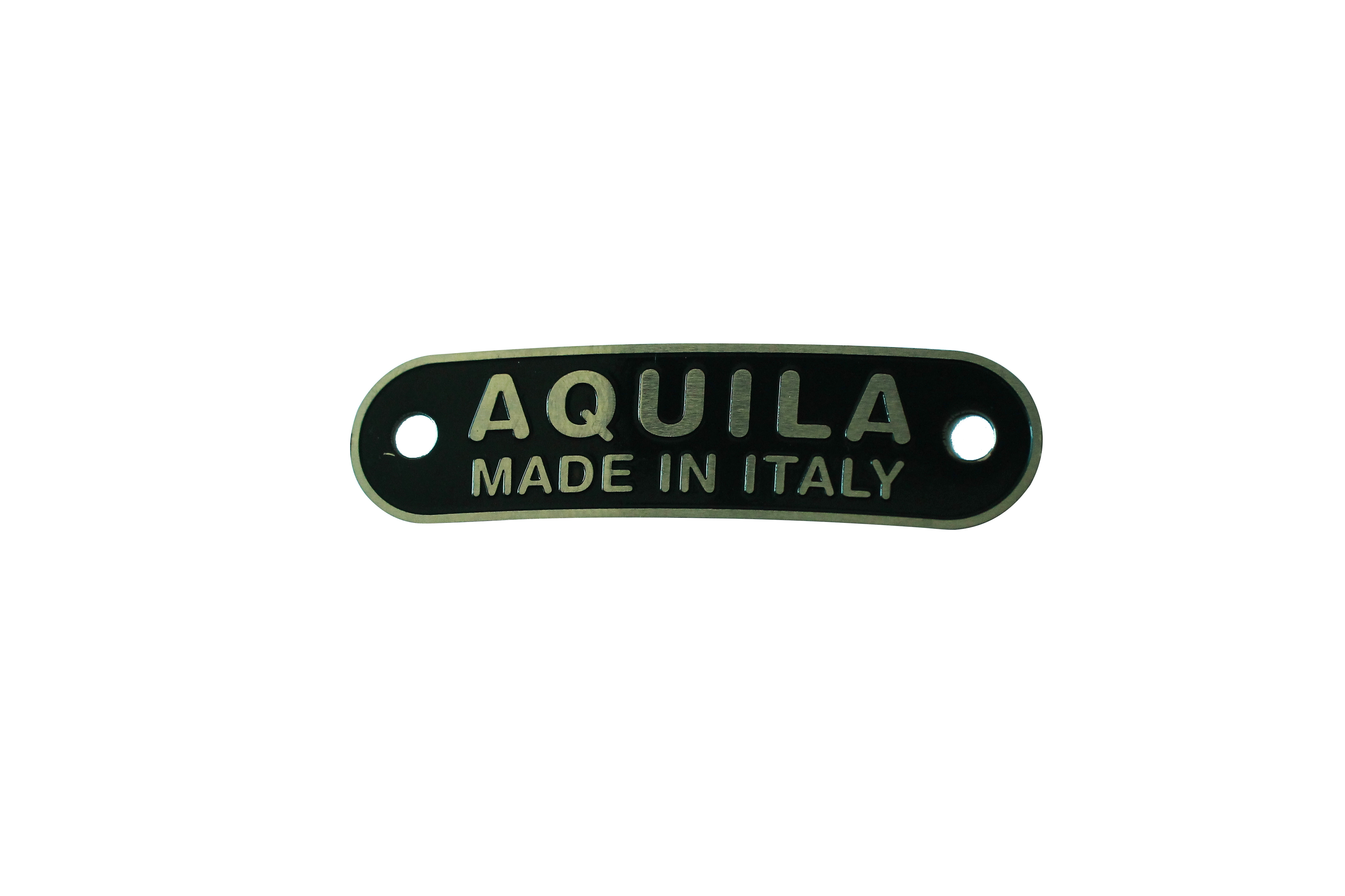 Targhetta Aquila made in italy